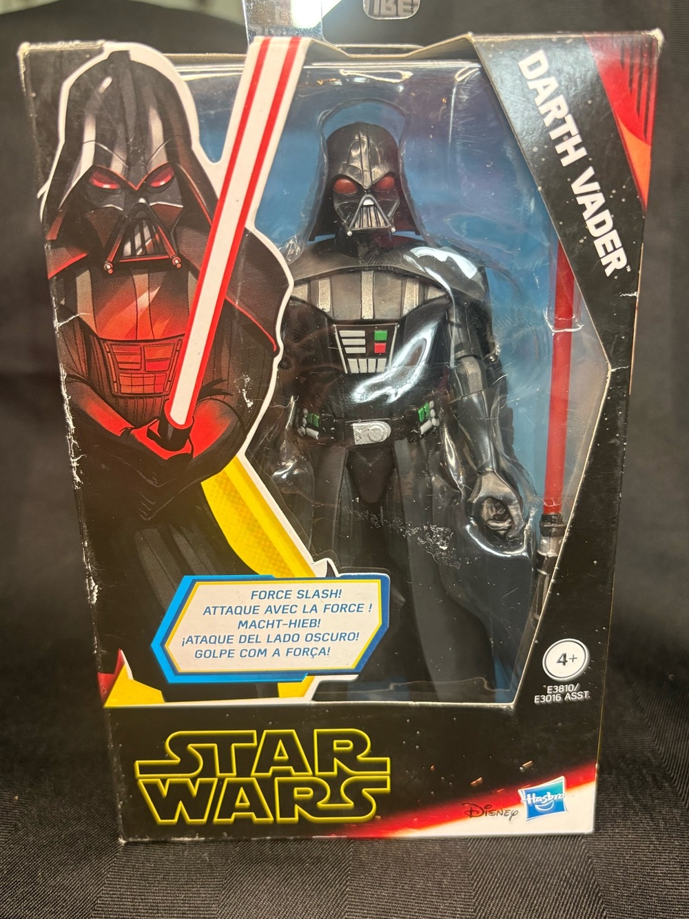 Hasbro Star Wars Darth Vader Action Figure - Black with Red Accents